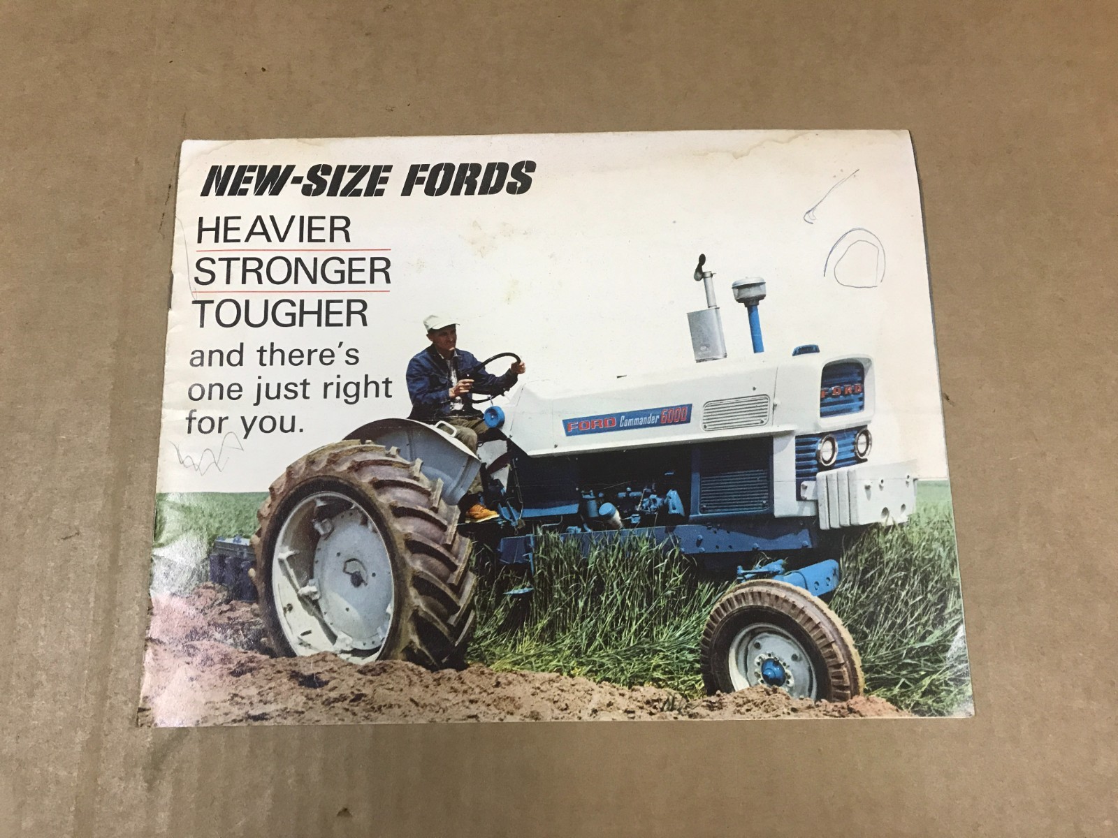 Vintage New-Size Fords – Ford Tractor Salesman Brochure