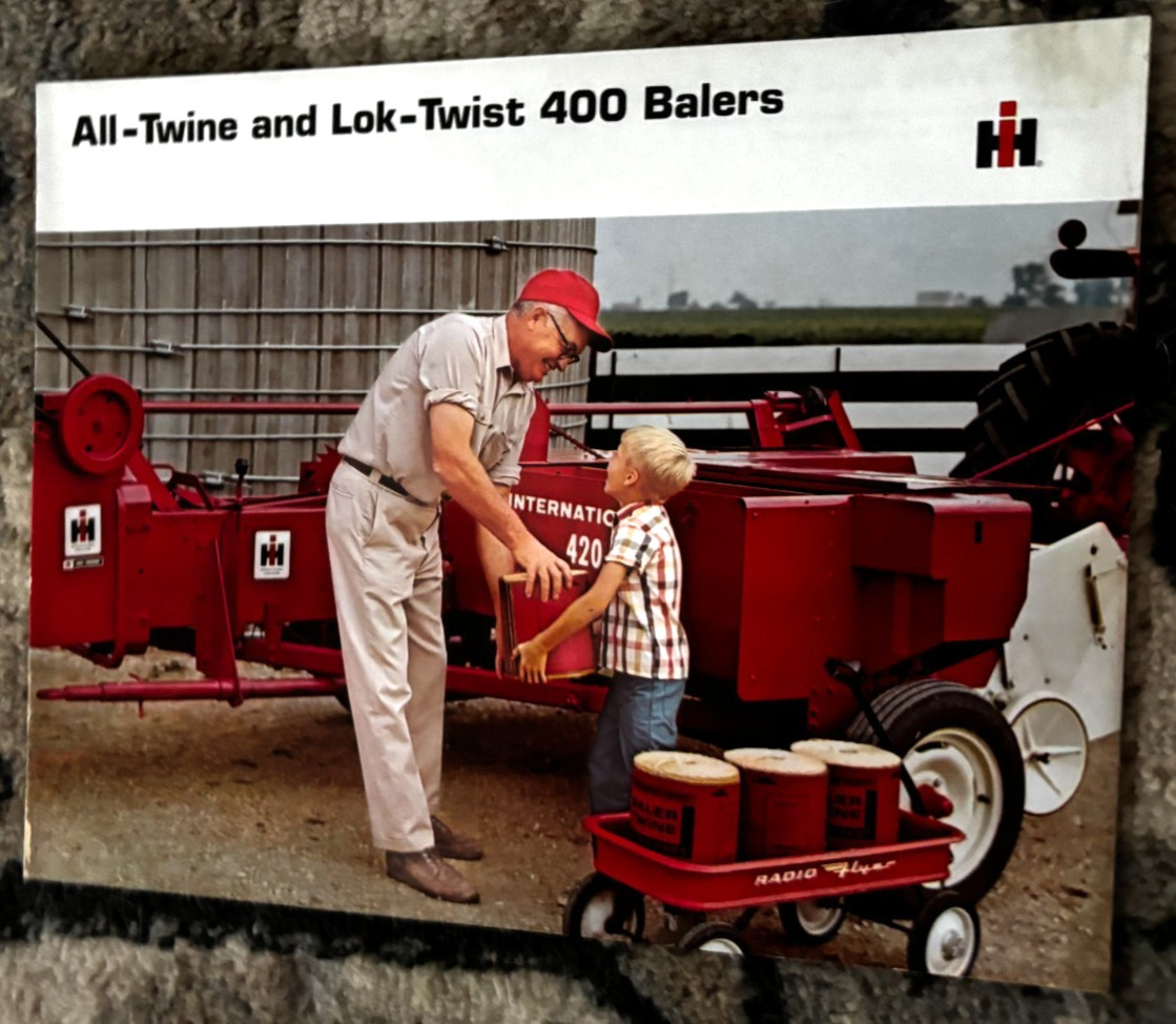 International Harvester 420 430 440 Baler For 1971 Brochure DCPA26