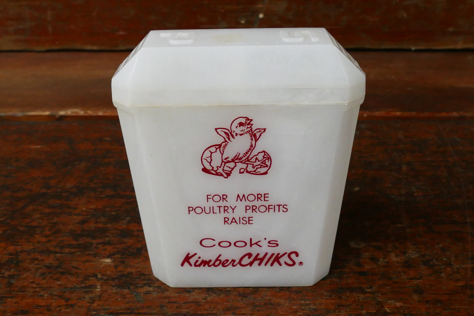 Vintage Cook’s KimberCHIKS Farm Chicks Poultry Advertising Salt & Pepper Shaker