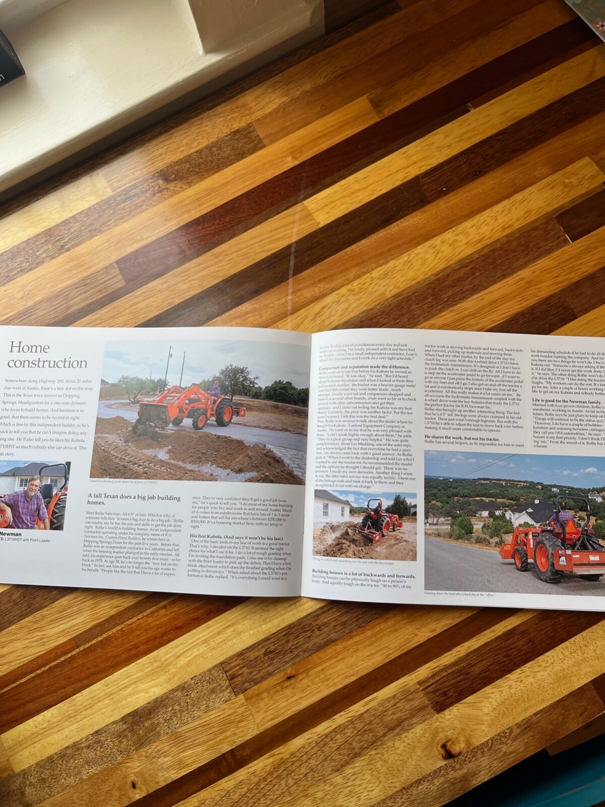2000 Americans on Kubota B/L-Series Compact Tractors Advertisement Brochure