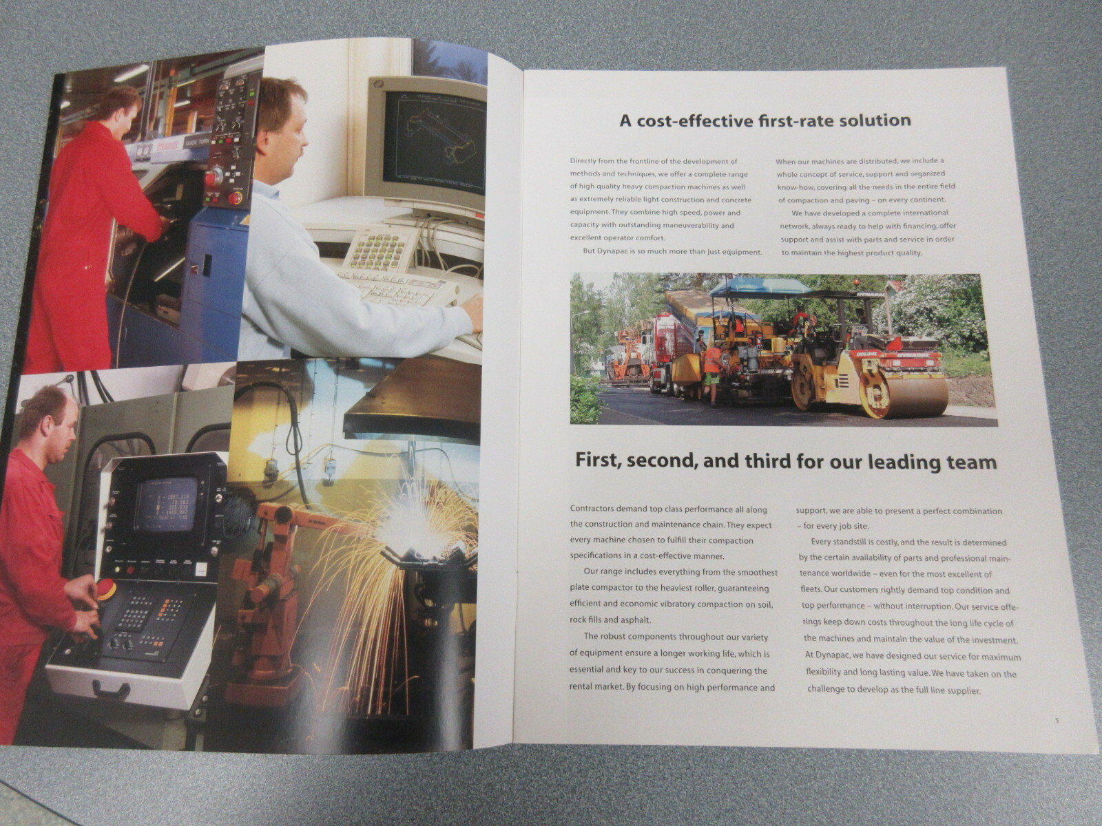 Dynapac Company Brochure 20 Page Nice Information