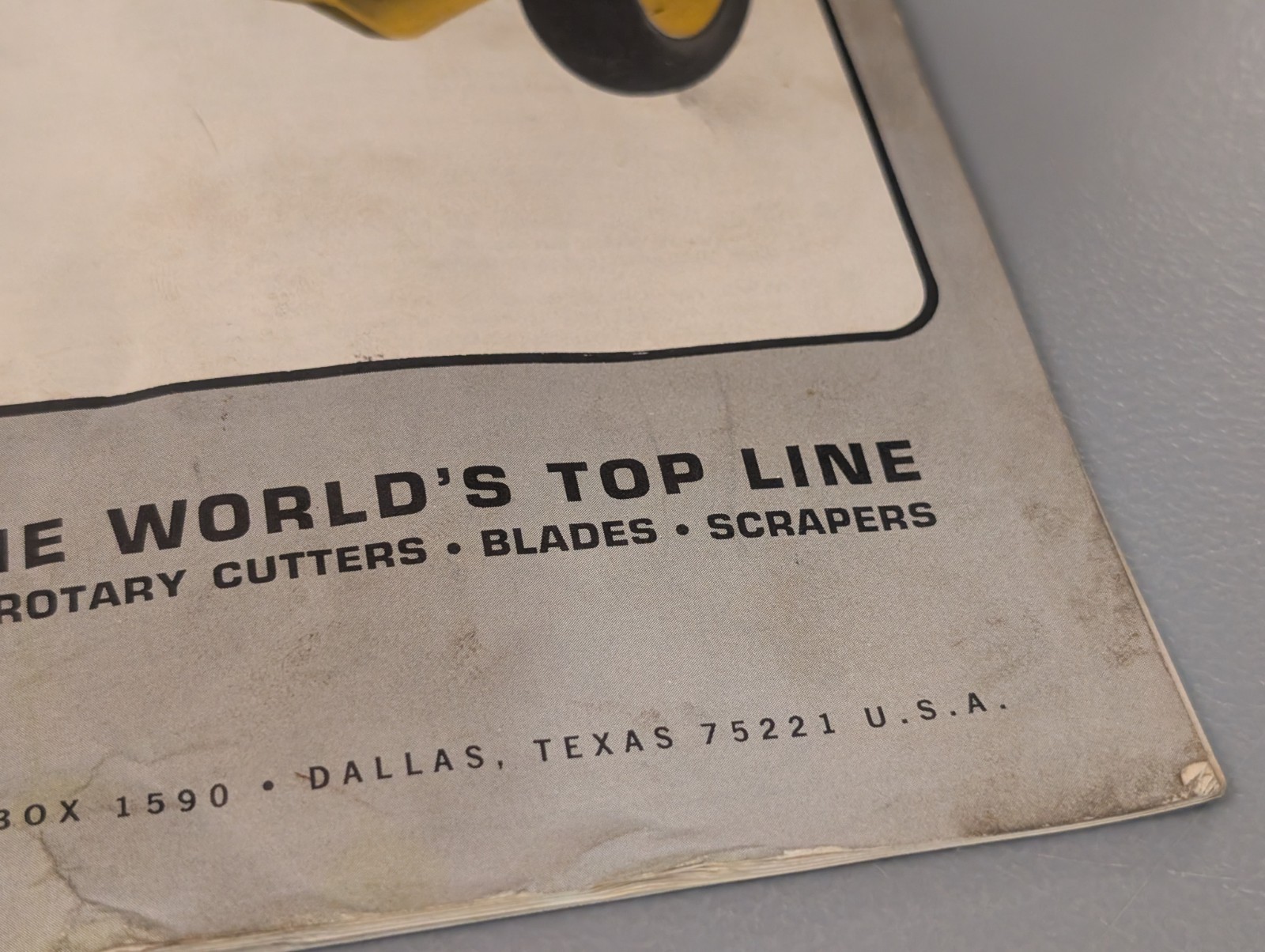 Servis E 60 Owner’s Manual – 1960s Rotary Cutter Agriculture Farming Maintenance