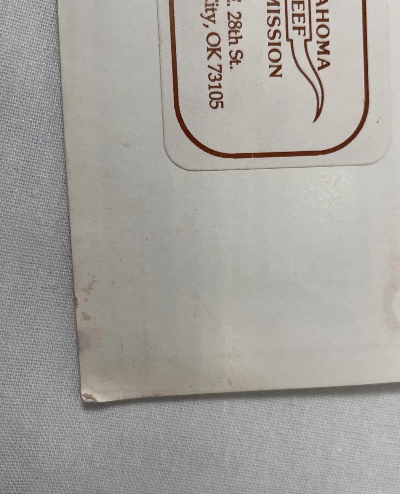Oklahoma Beef Commission Brochure 1984 “Eat Light With Beef”