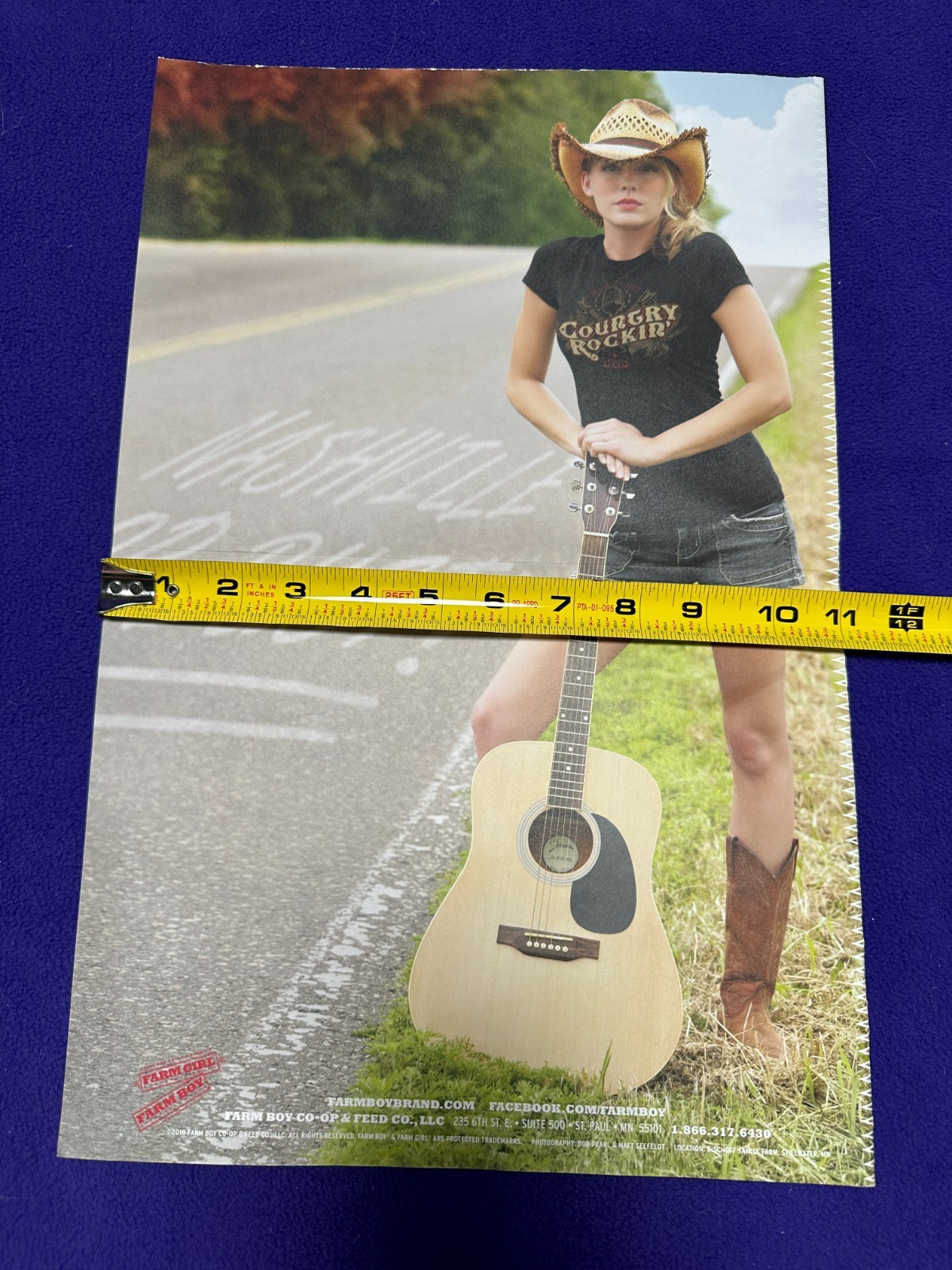 Farm Boy Farm Girl Poster Product Book Promotional 2010 560 Diesel Austin O’Mall