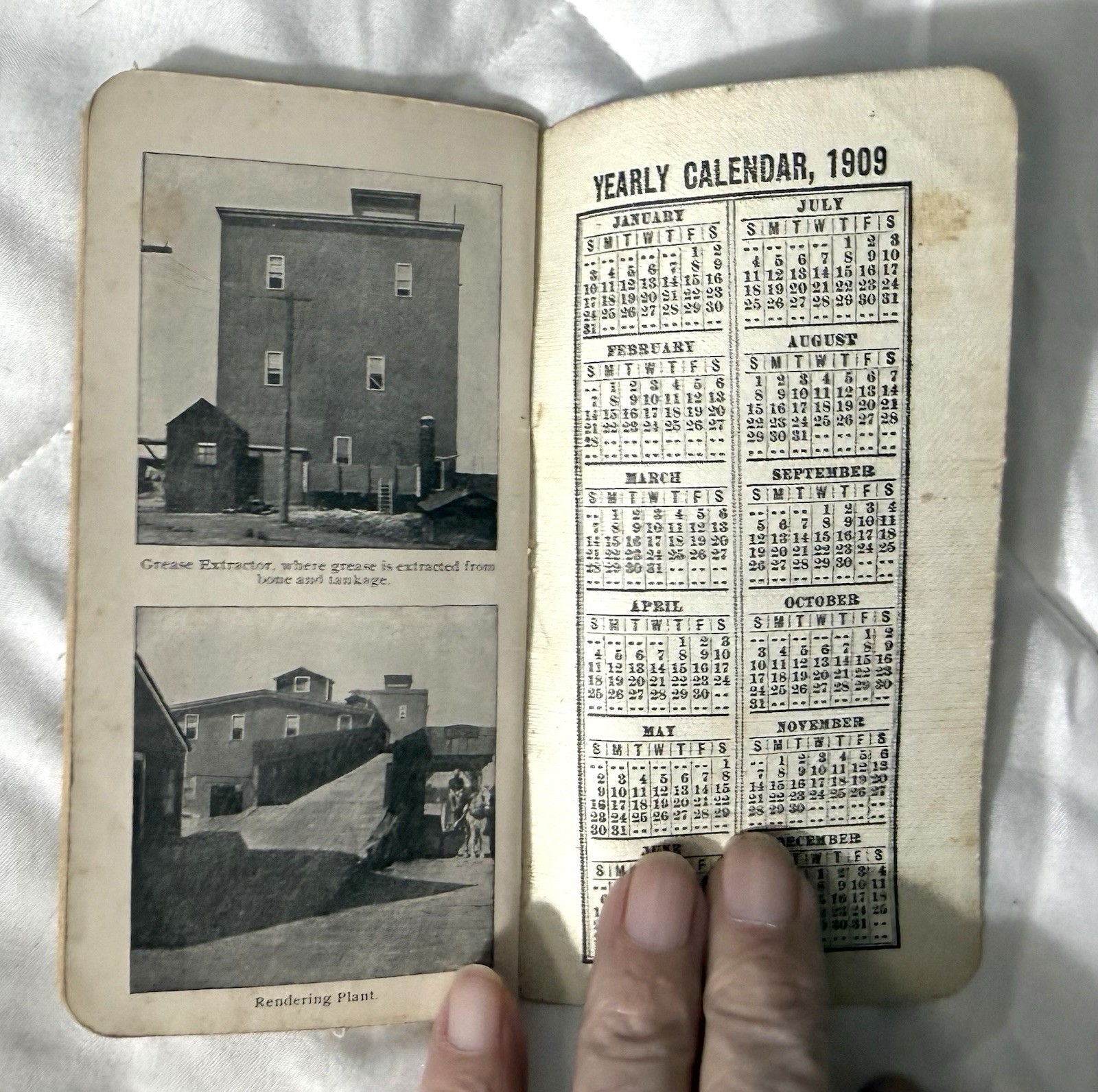 16 Lot of BUFFALO FERTILIZERS Advertising Memo Booklets, 1906-1926