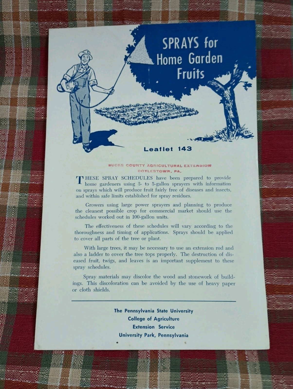 Vintage Garden & Agriculture Pamphlet Lot USDA Extension Lawn Weeds Roses