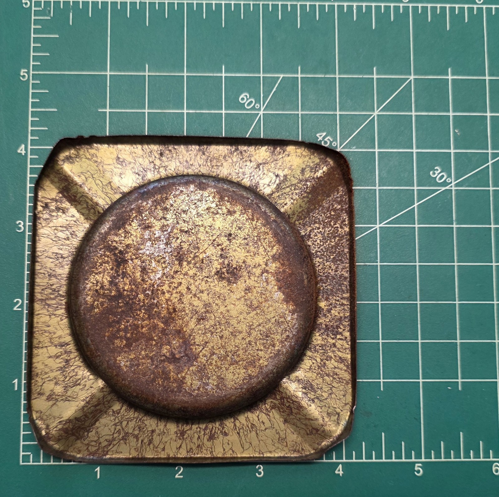 McClure Market Farms Grover Hill, Ohio VTG FARMING Ashtray Fort Wayne Indiana