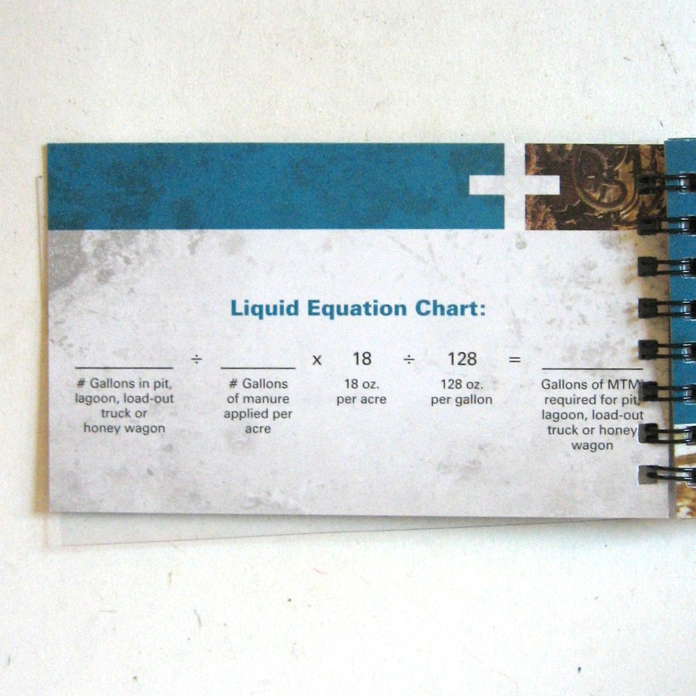 2 More Than Manure Product Info Note Pads Nutrient Manager Farm Crops 3″ x 5″