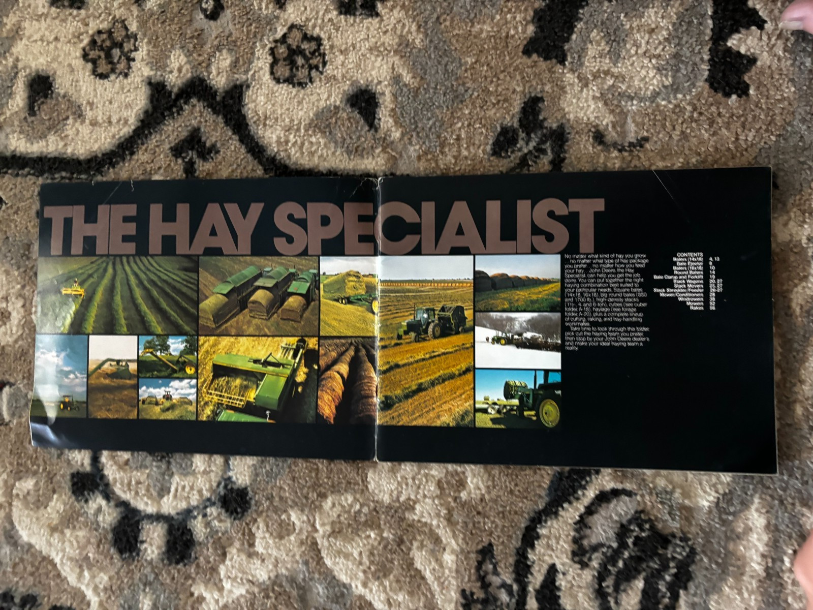 John Deere Haying Equipment for 1976 Brochure DCPA26