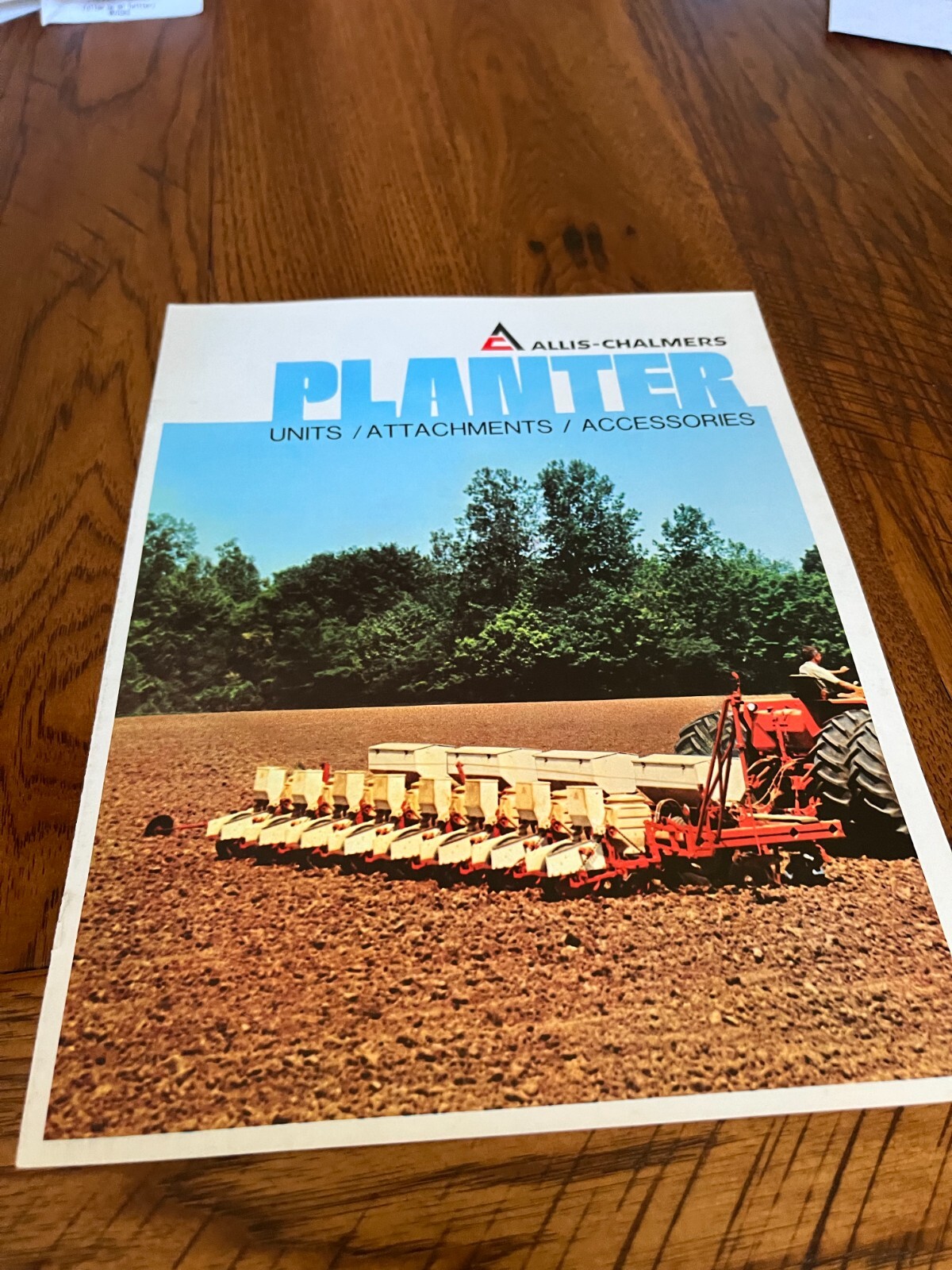 Allis Chalmers Planter Units Attachments Accessories For 1974 Brochure FCCA