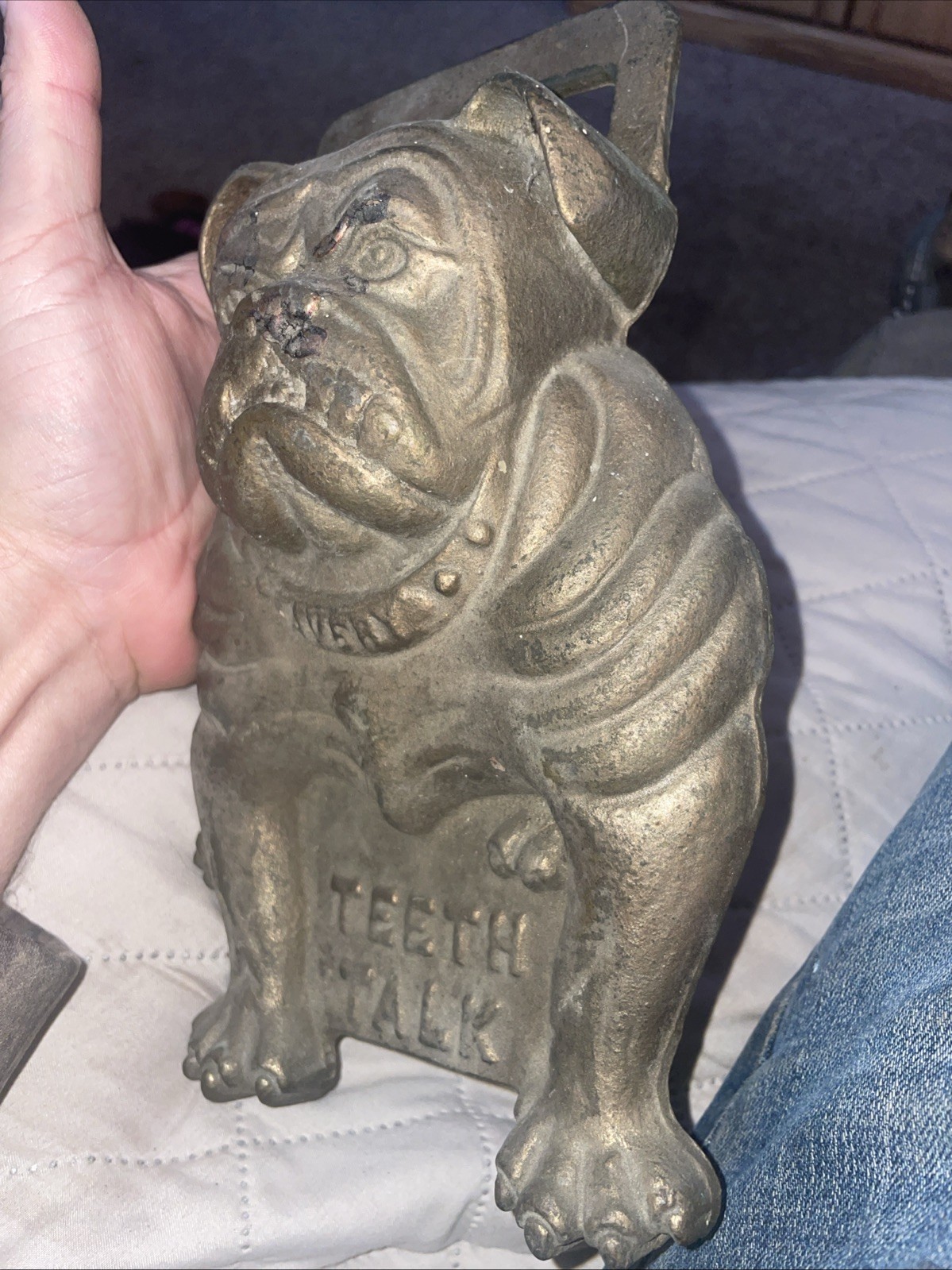 avery tractor advertisement Very rare antique bulldog AVERY 9 3/4 X 5 3/4”
