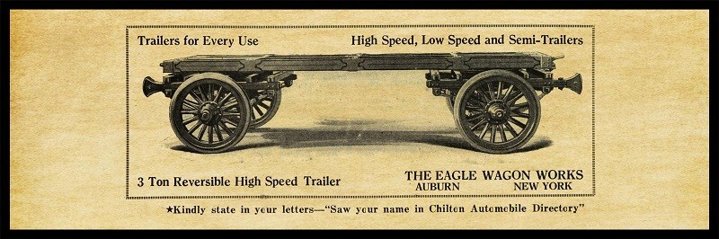 1920 Eagle Wagon Works of Auburn, NY NEW Sign 12×36″ USA STEEL XL Size – 4 lbs