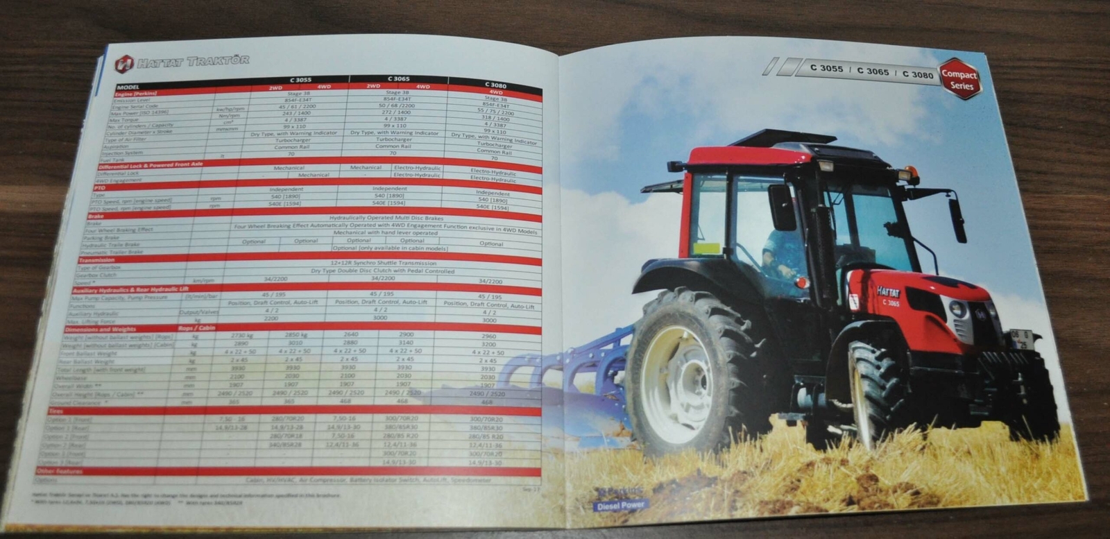 Hattat Product Catalog Tractor Turkey Brochure Prospekt