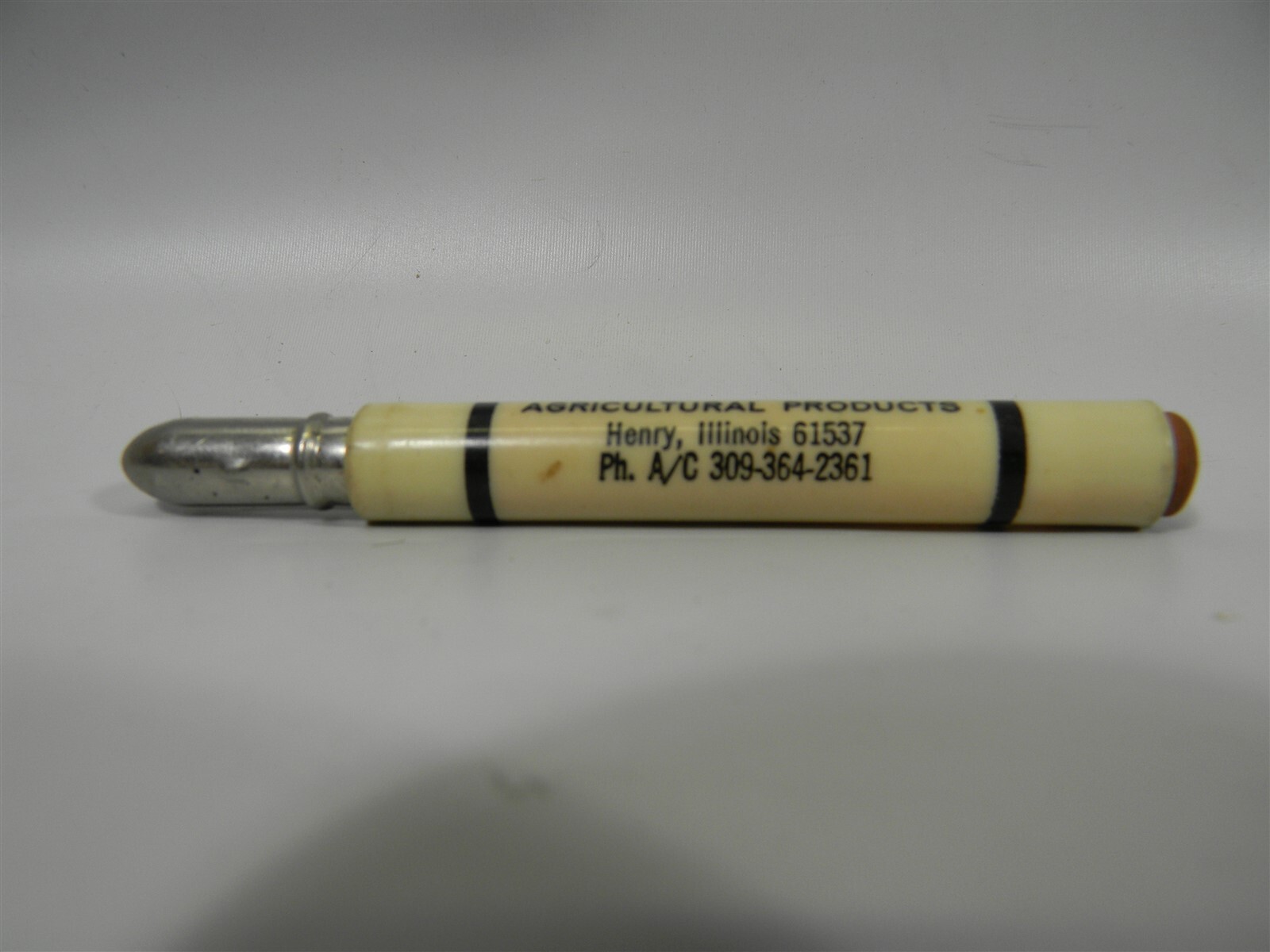Vintage Grace Agriculrural Products Advertising Bullet Pencil Henry ILL – #19 2D