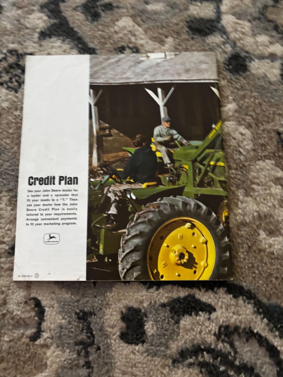 John Deere Manure Spreaders & Loaders For 1963 Brochure DCPA26