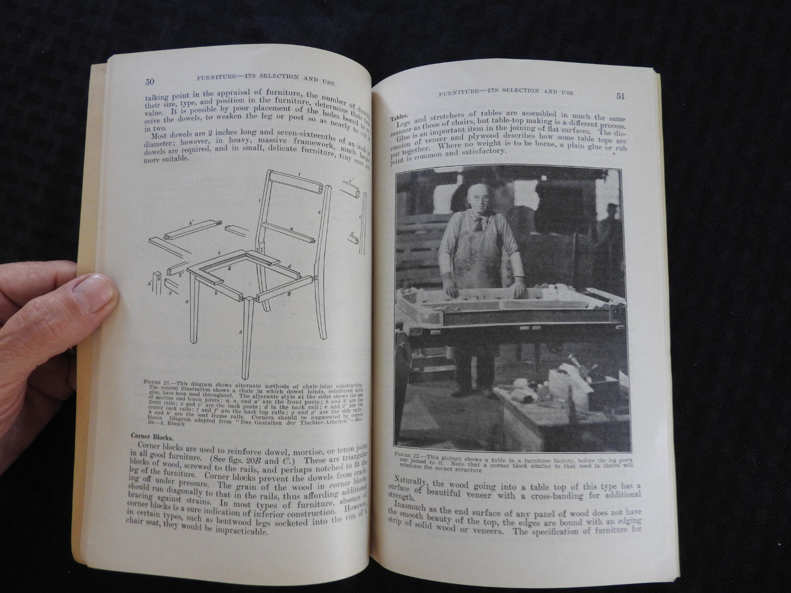 1931 “Furniture, it’s Selection & Use” U.S. Department of Commerce Wood Lumber