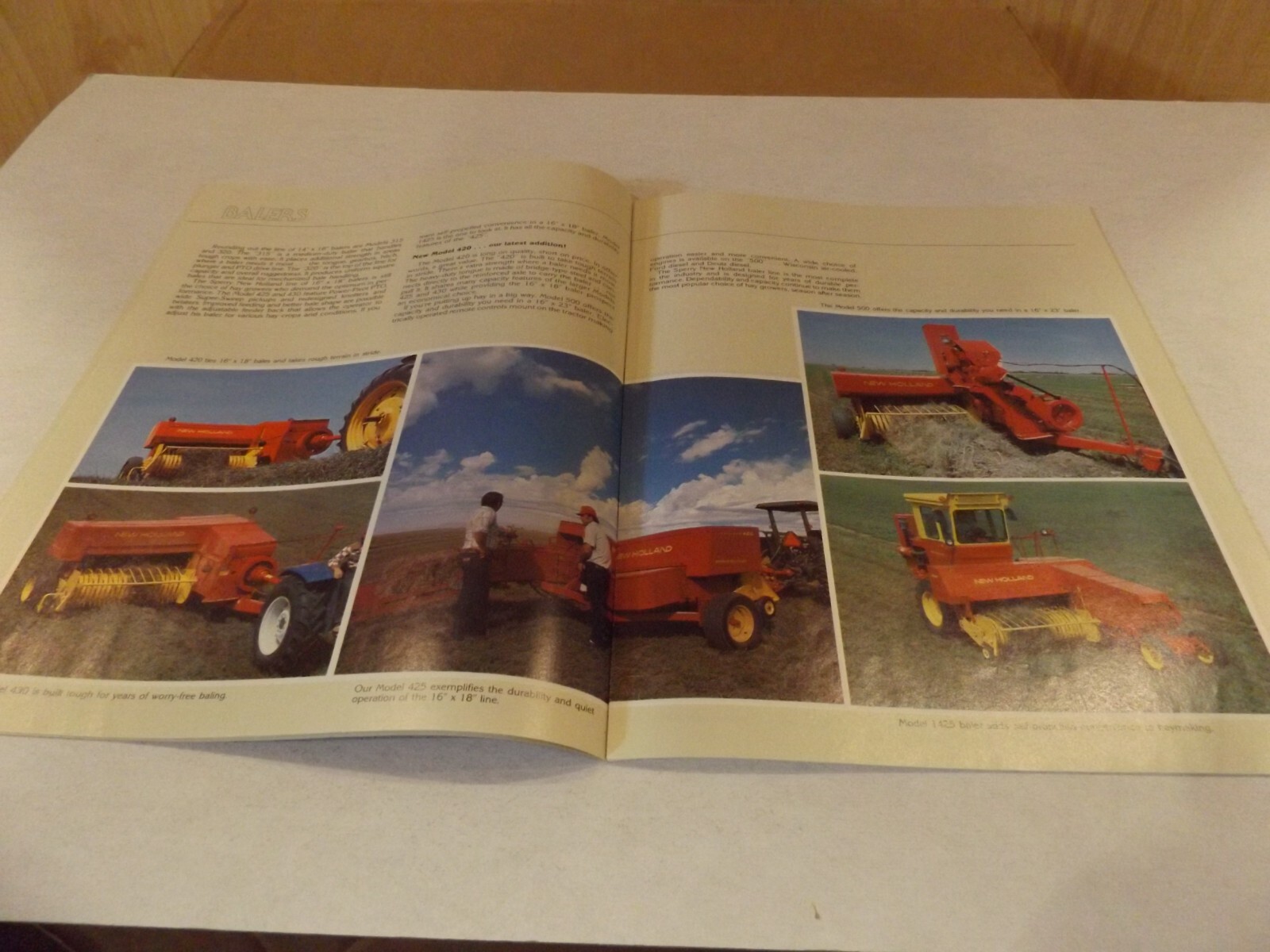 1980 SPERRY NEW HOLLAND EQUIPMENT BUYER’S GUIDE , LIT # 6175158