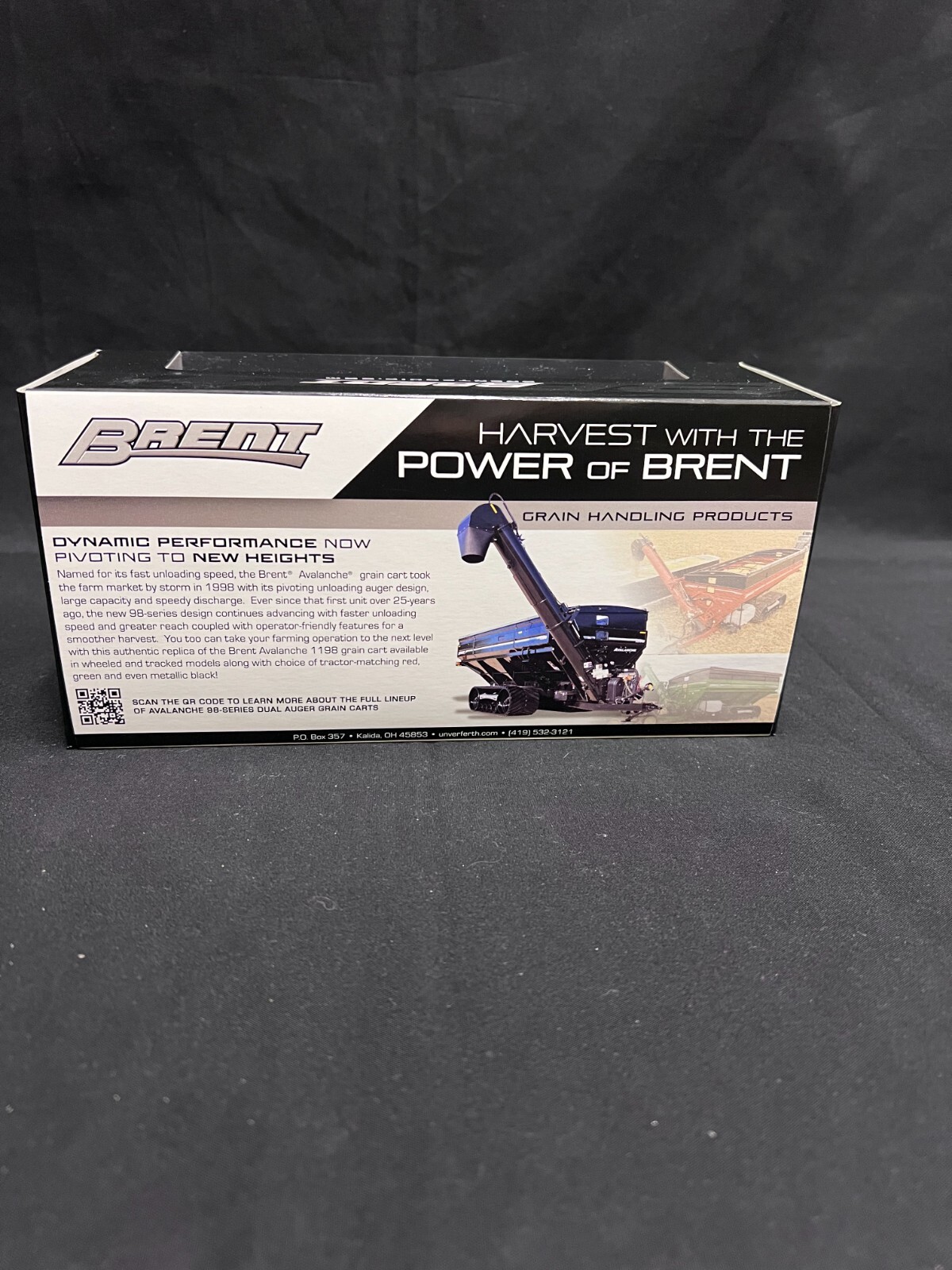BRENT V-SERIES GRAIN CART 1/64TH SCALE UBC025