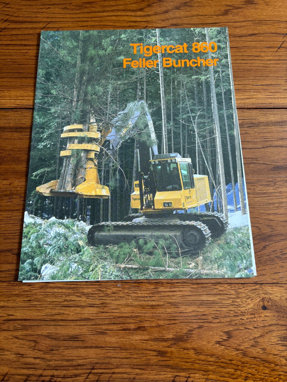 Tigercat 860 Feller Buncher Brochure FCCA24