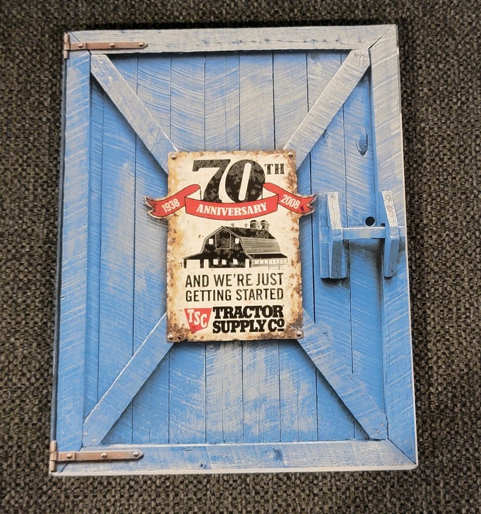 Tractor Supply 70th Anniversary Catalog 2008 Good condition