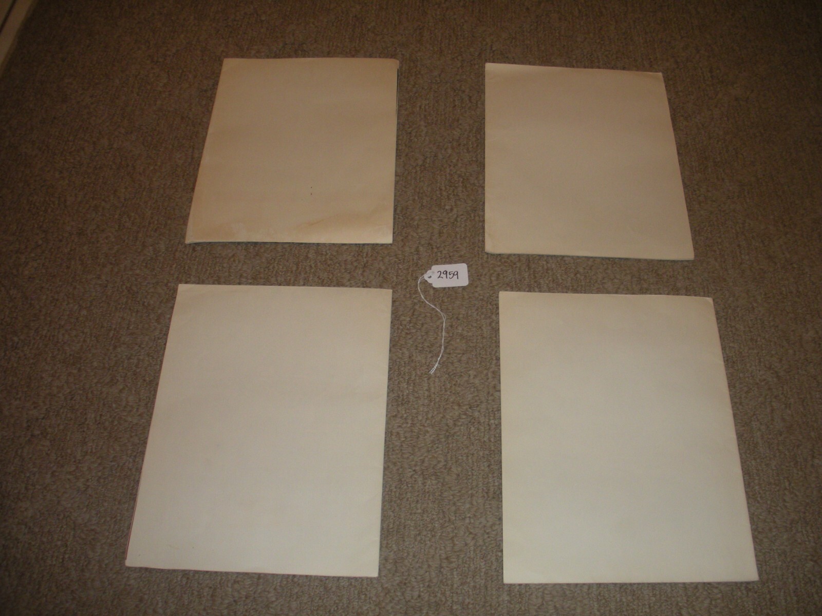 Rare Vintage 1950’s? Extracting STORY Beet Sugar food Factory COMPLETE SET OF 4