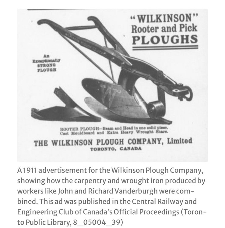 Antique Wilkinson Plough Iron Age Print Block Plow