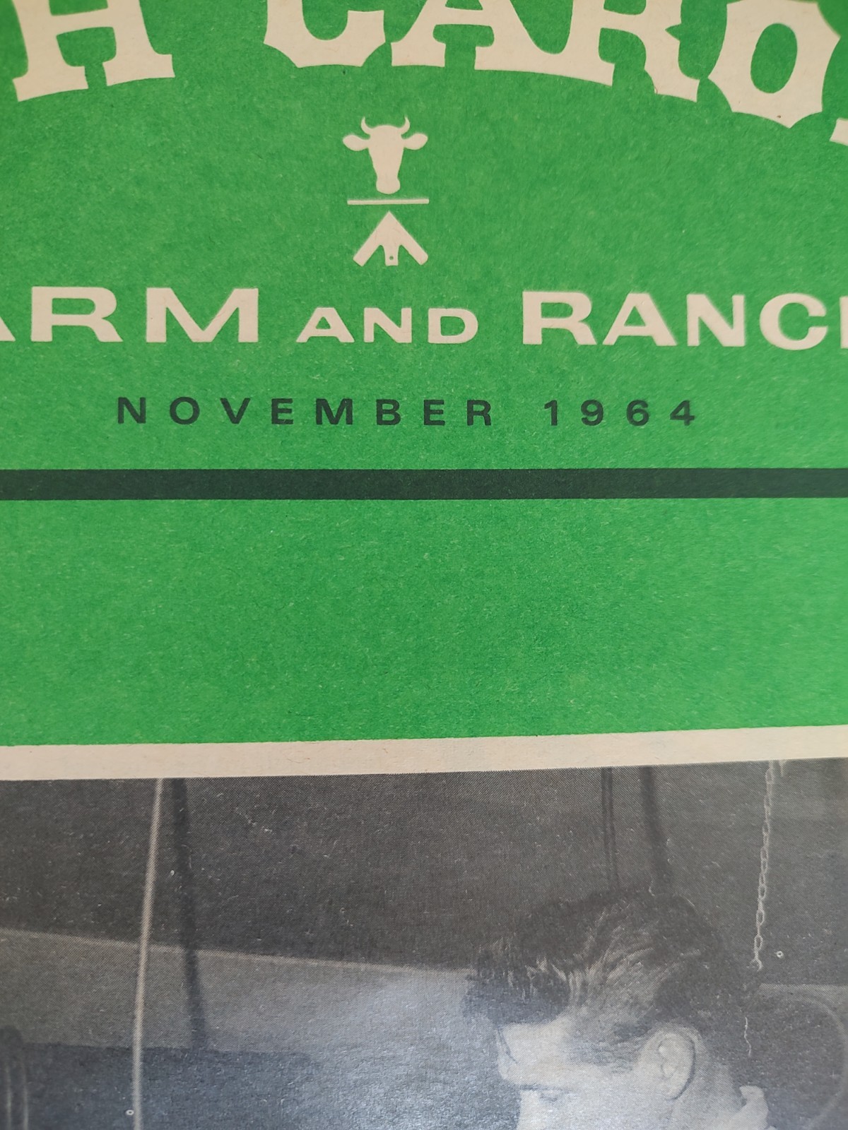 2 Vintage 1964 North Carolina Farm and Ranch Newsletters Articles Advertising