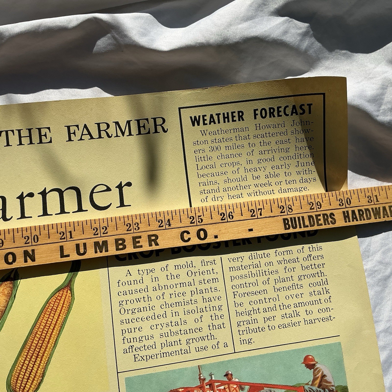 Vintage Education Poster Allis Chalmers 1959 Agriculture