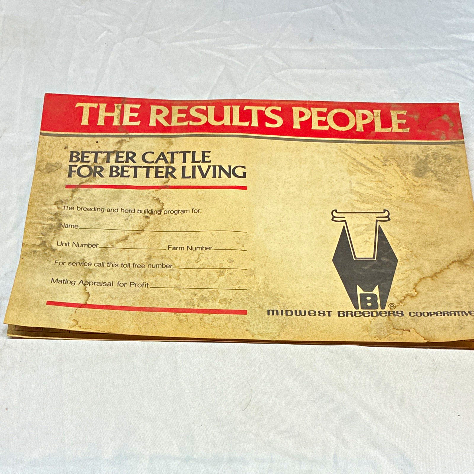 Midwest Breeders Cooperative. Better Cattle for Better Living. Gestation Chart