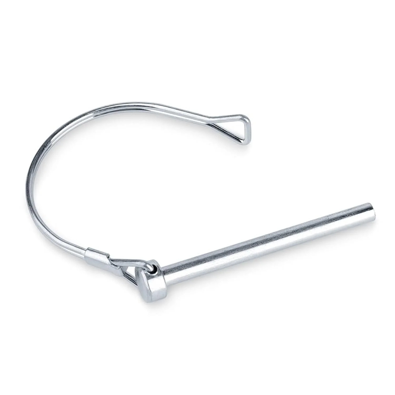 8 Pack Trailer Hitch Pin 1/4 x 4inch Wire Lock Pin Hitch Pin Clip Safety Pin Tra