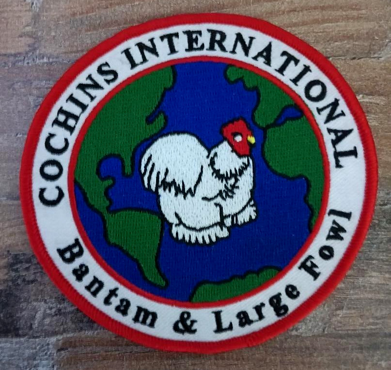 New Cochins International Bantam & Large Fowl Poultry Club Patch