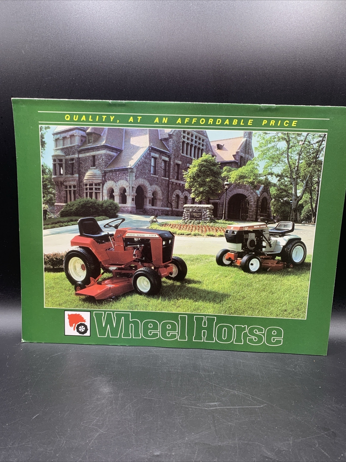 Lot of 6 Original NOS Wheel Horse Lawn & Garden Tractor Brochures-1980 thru 1984