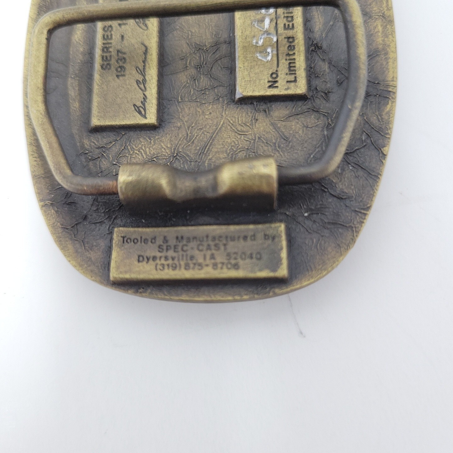 Tisco Belt Buckle Tractor Implement Supply Co. Limited Edition 1991 54yrs
