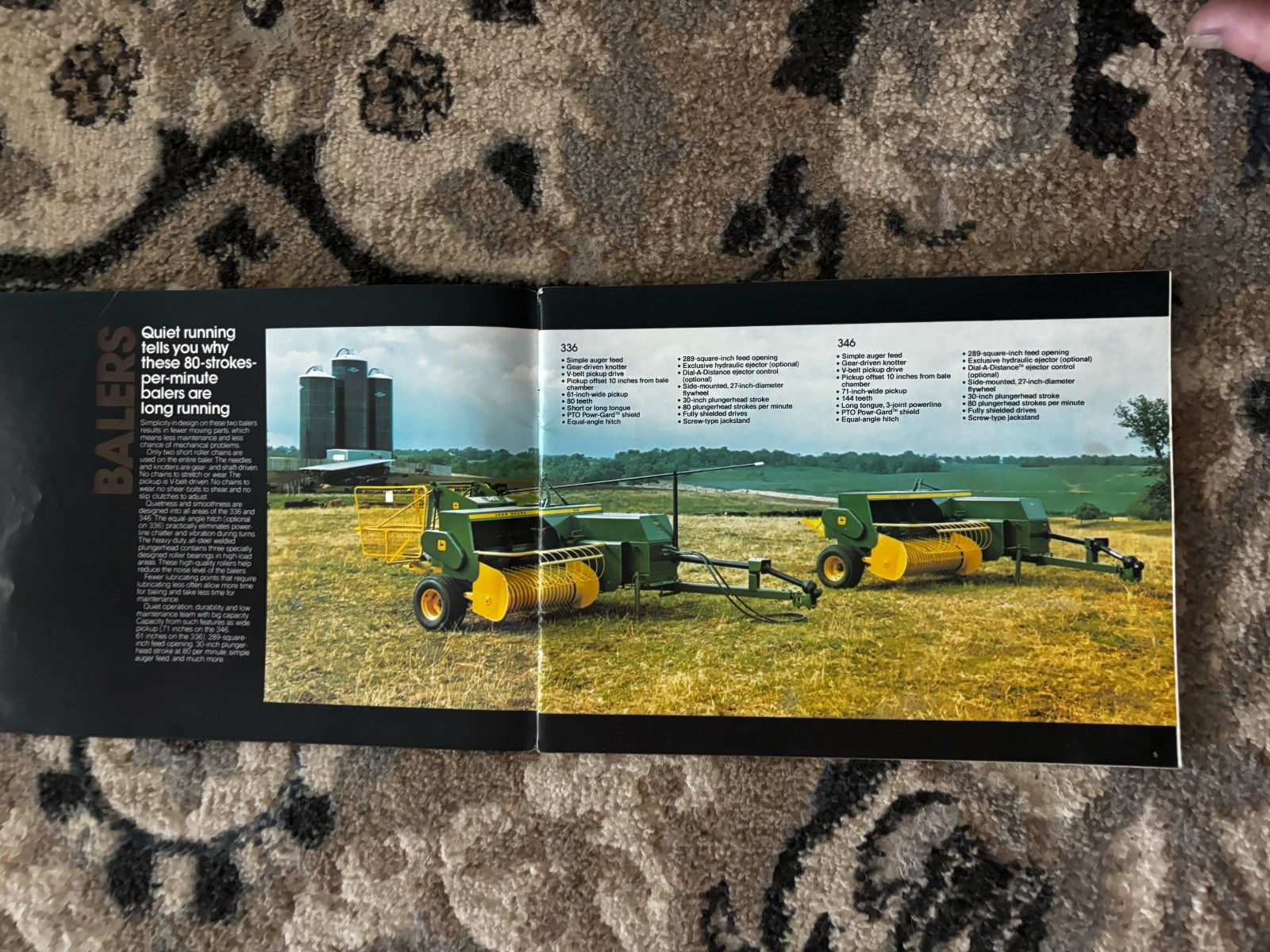 John Deere Haying Equipment for 1976 Brochure DCPA26
