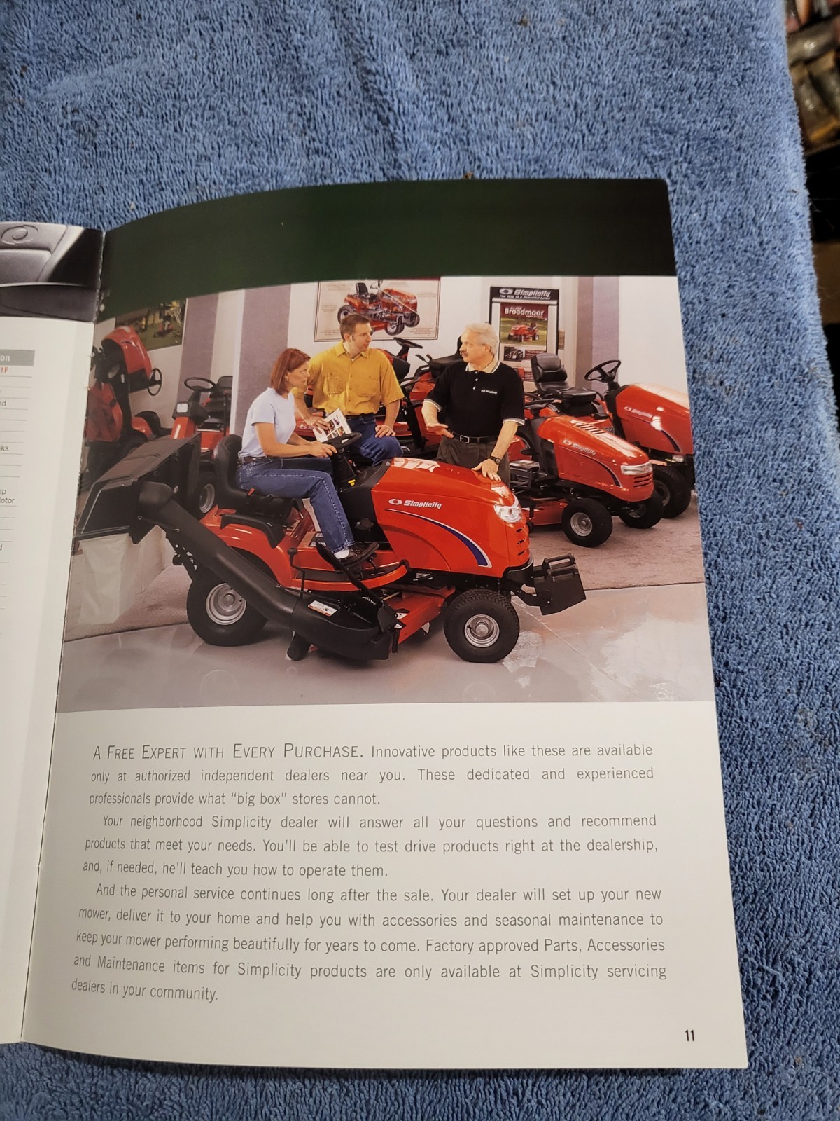 Simplicity 20005 Zero Turn Riding lawn Mowers BROCHURE Stallion Citation Z ZT