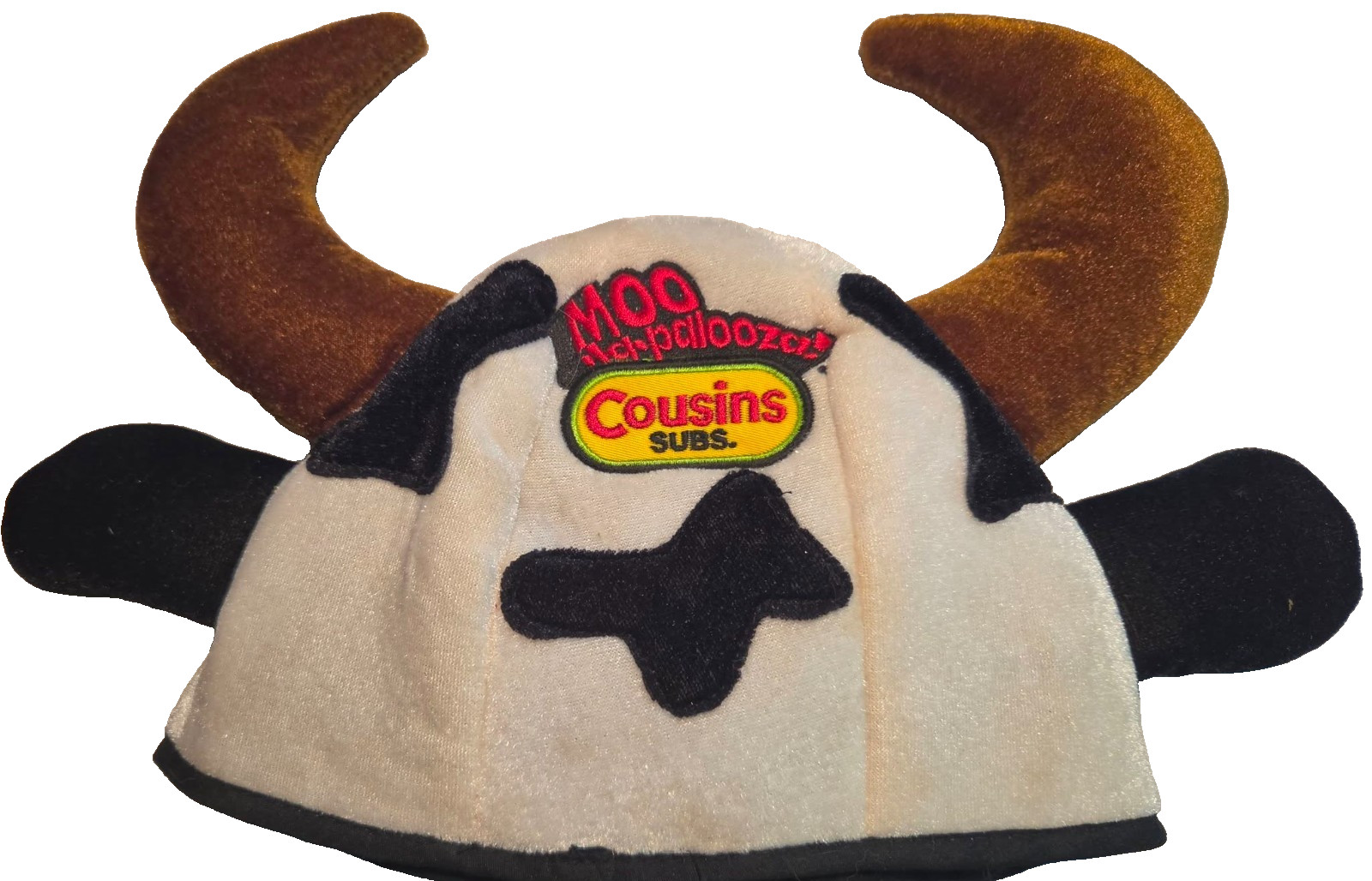 3D Bull Cow Beanie Hat Adult Unisex From Cousins’ Subs skull-caps Very Rare!