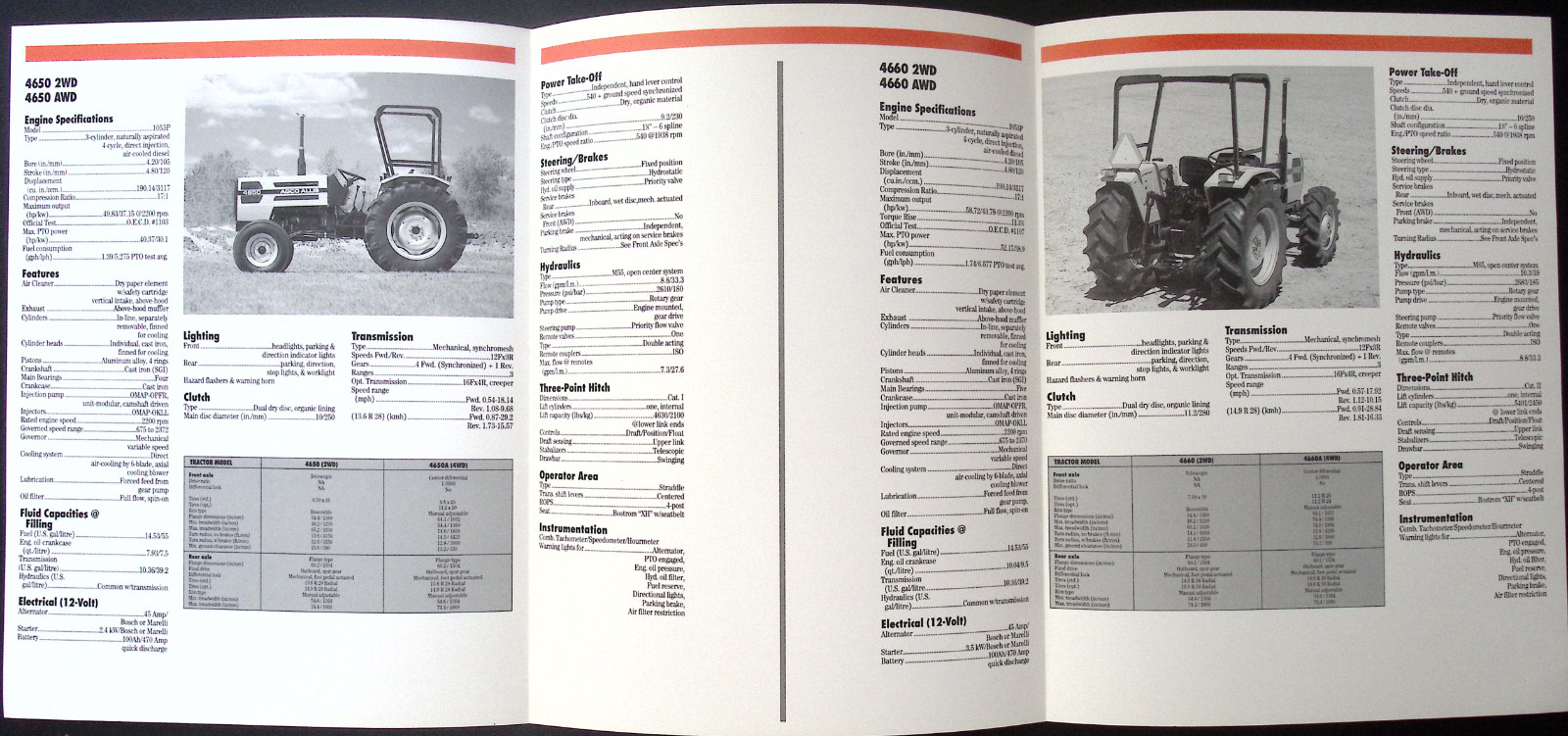 AGCO-Allis 4600 series brochure 79014326