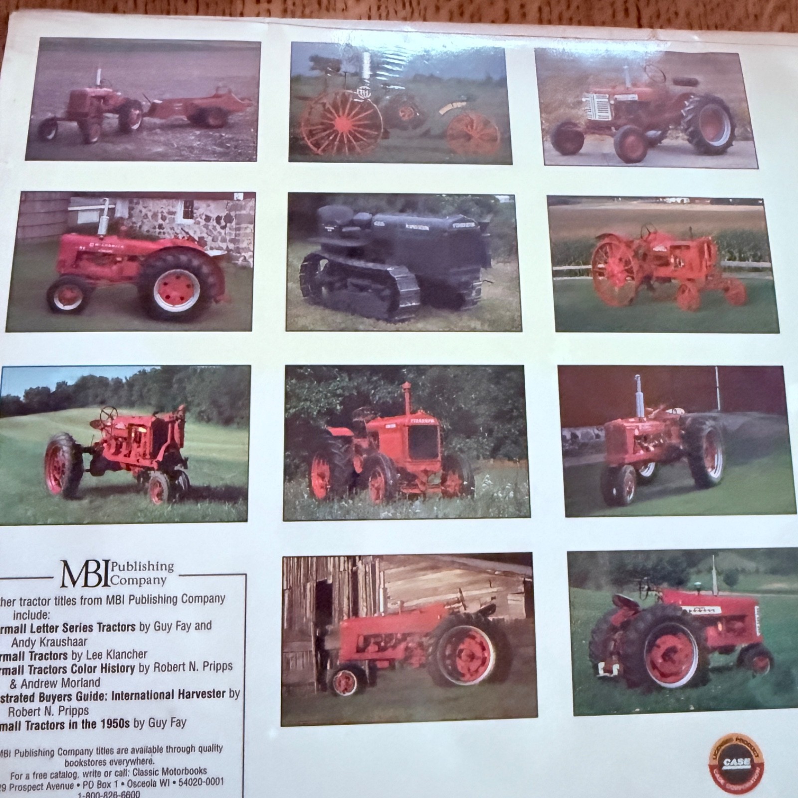 Vintage 2002 Farmall Tractors Calendar. New in Shrinkwrap.