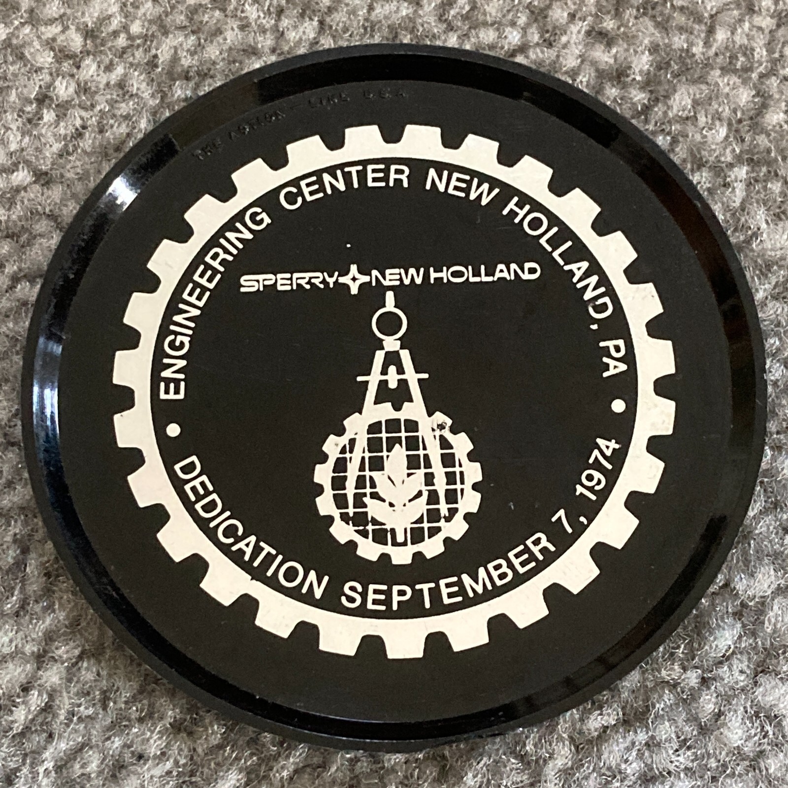 Sperry New Holland Engineering Center Dedication 1974 Coaster Agriculture PA 3″