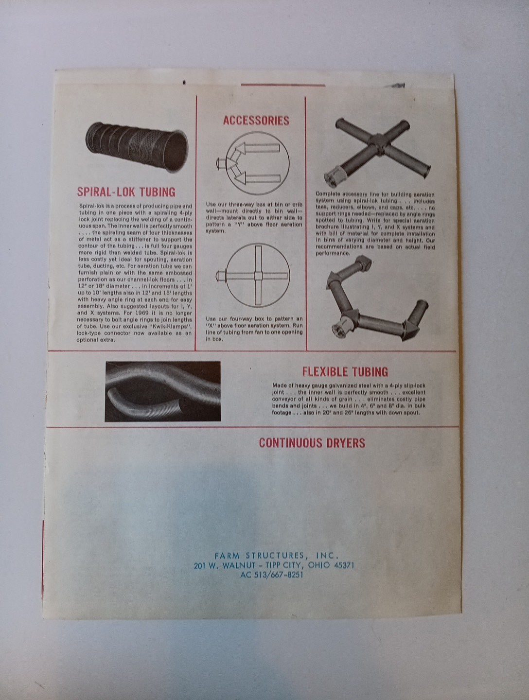 3 Vintage Cardinal EQUIPMENT ADVERTISING Brochures Flyers