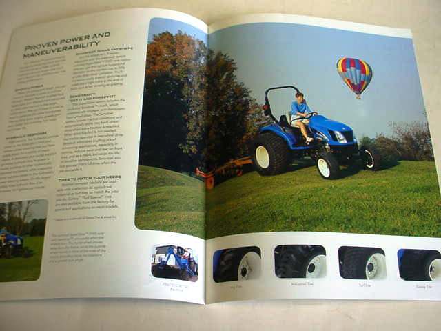 New Holland Boomer Compact Tractors Color Brochure