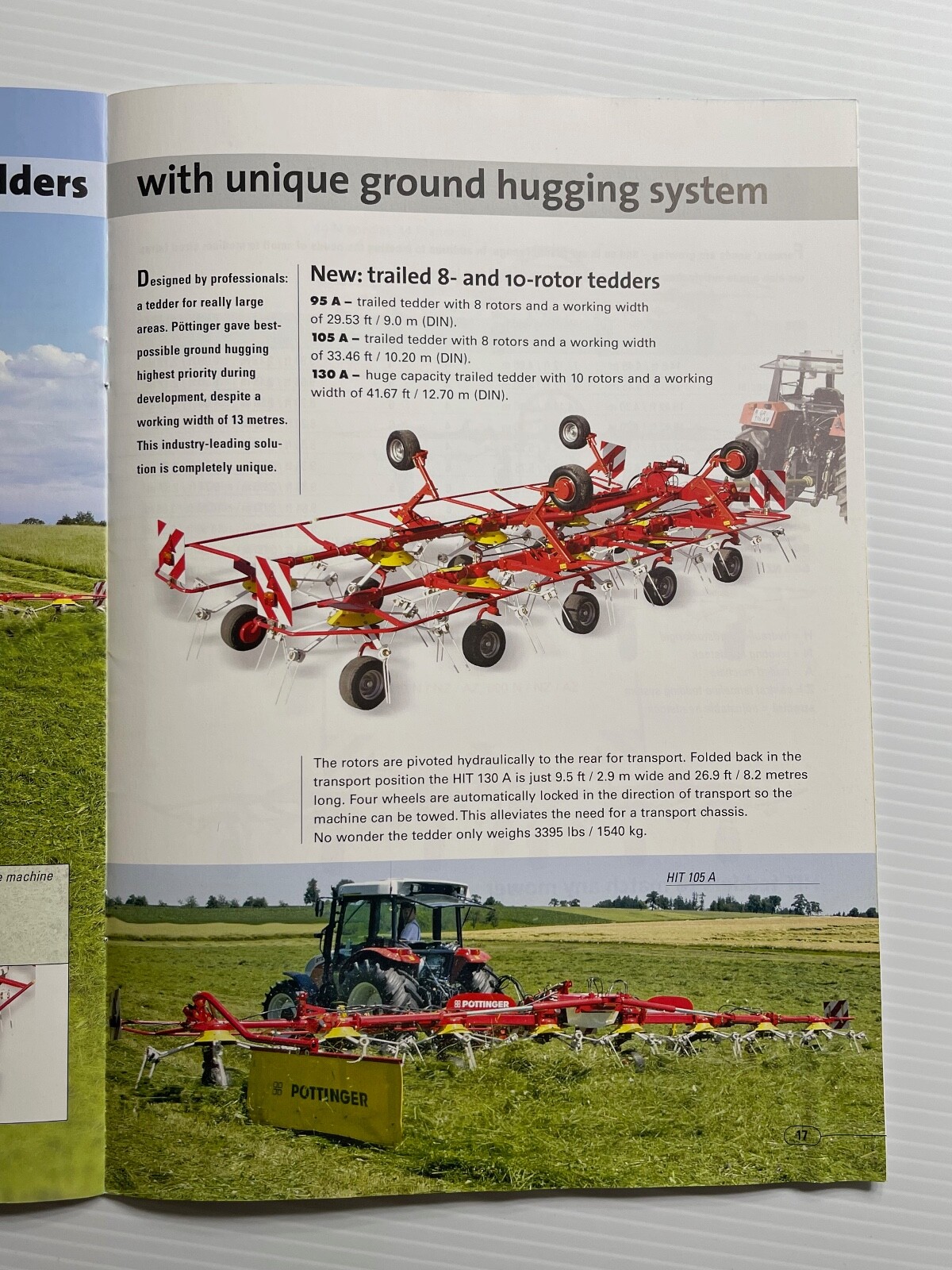 Pottinger Tedder Sales Brochure *2010s* (Showroom Sales Book)
