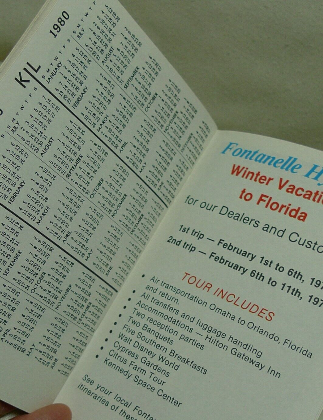 Fontanelle Hybrids Seed Corn Fremont Nebraska Field Notes Pocket Notebook 1978