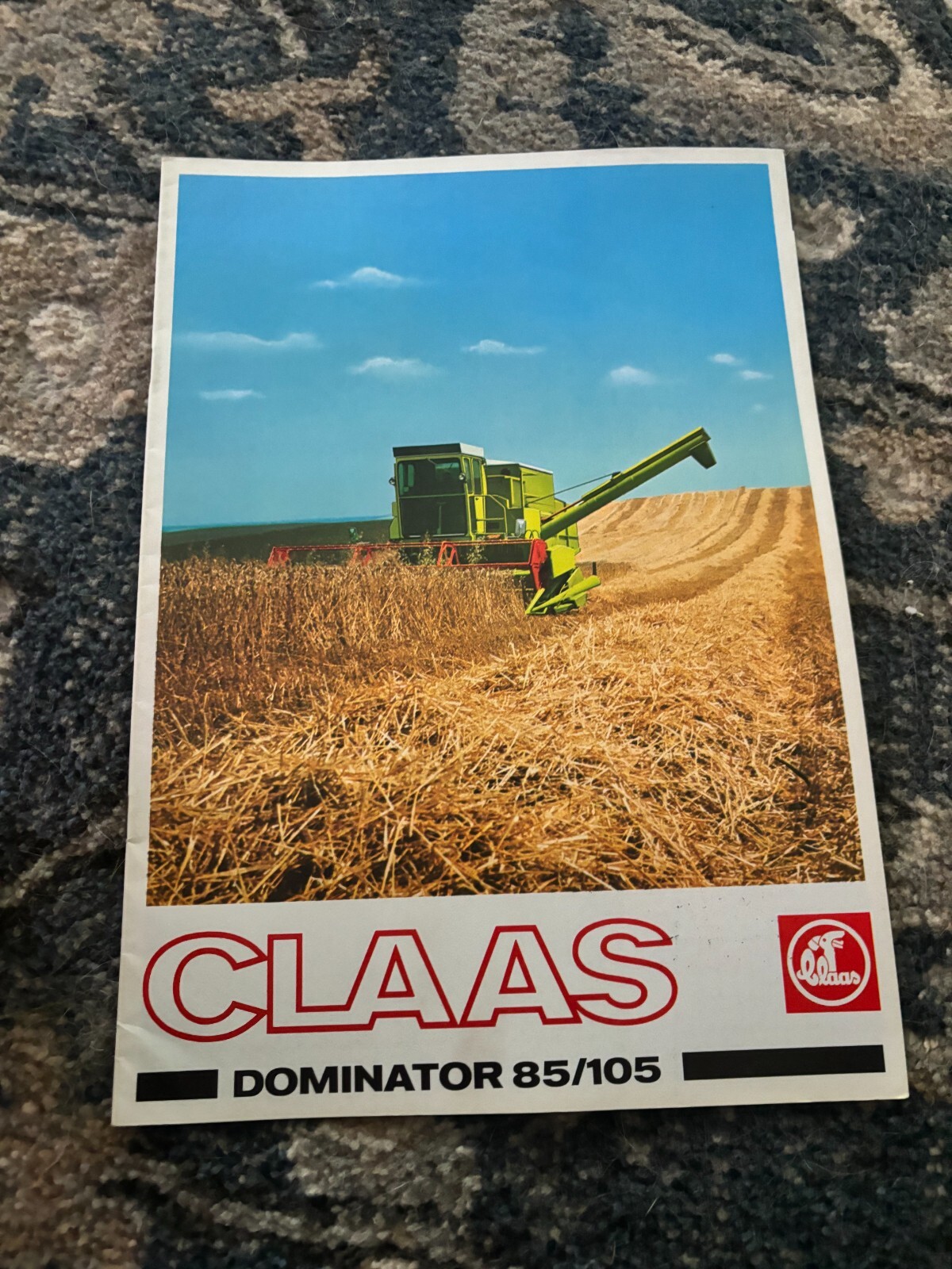 Claas 85 105 Dominator Combine Brochure FCCA25