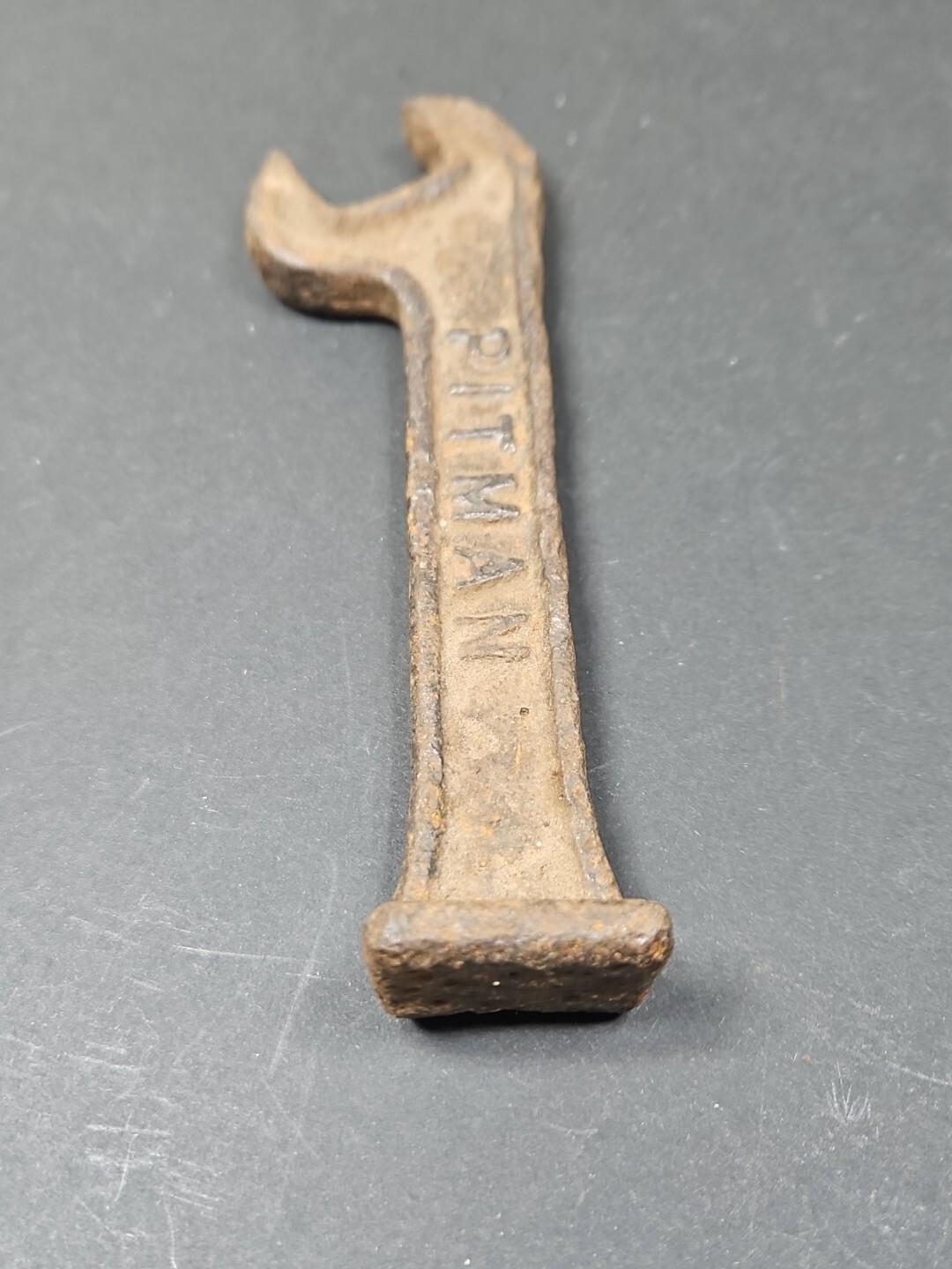 Vintage Pitman 7/8″ Open End Wrench Farm Implement Plow Antique Tool 5-1/2″