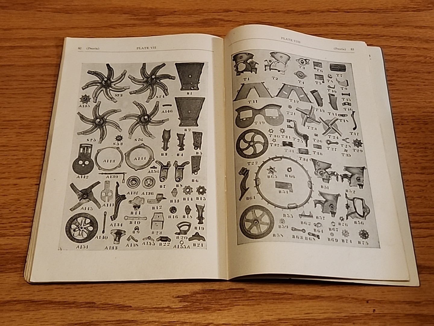 1918 Peoria Drill Seeder Co Farm Price List Repair Catalog Illustrated