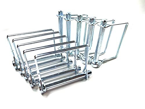 10 Pieces Wire Lock Pin, 5/16 Inch (7.84MM) Heavy Duty Safety Coupler Pin Shaft