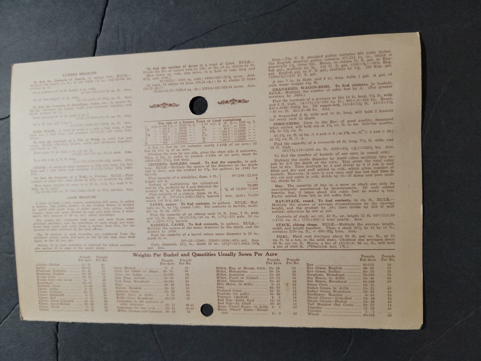 OLD FARMING EXCHANGE ADVERTISING