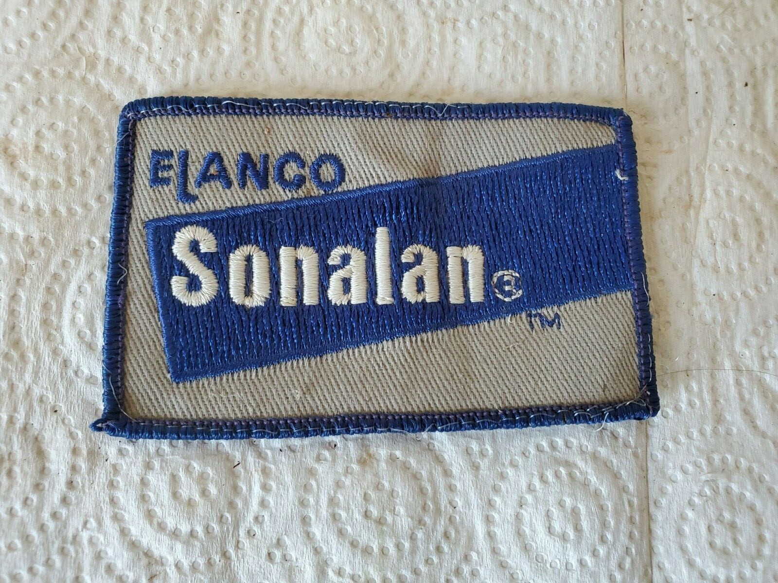 4′ x 2-1/2″ cloth patch elanco sonalan farm herbicide corn soybeans