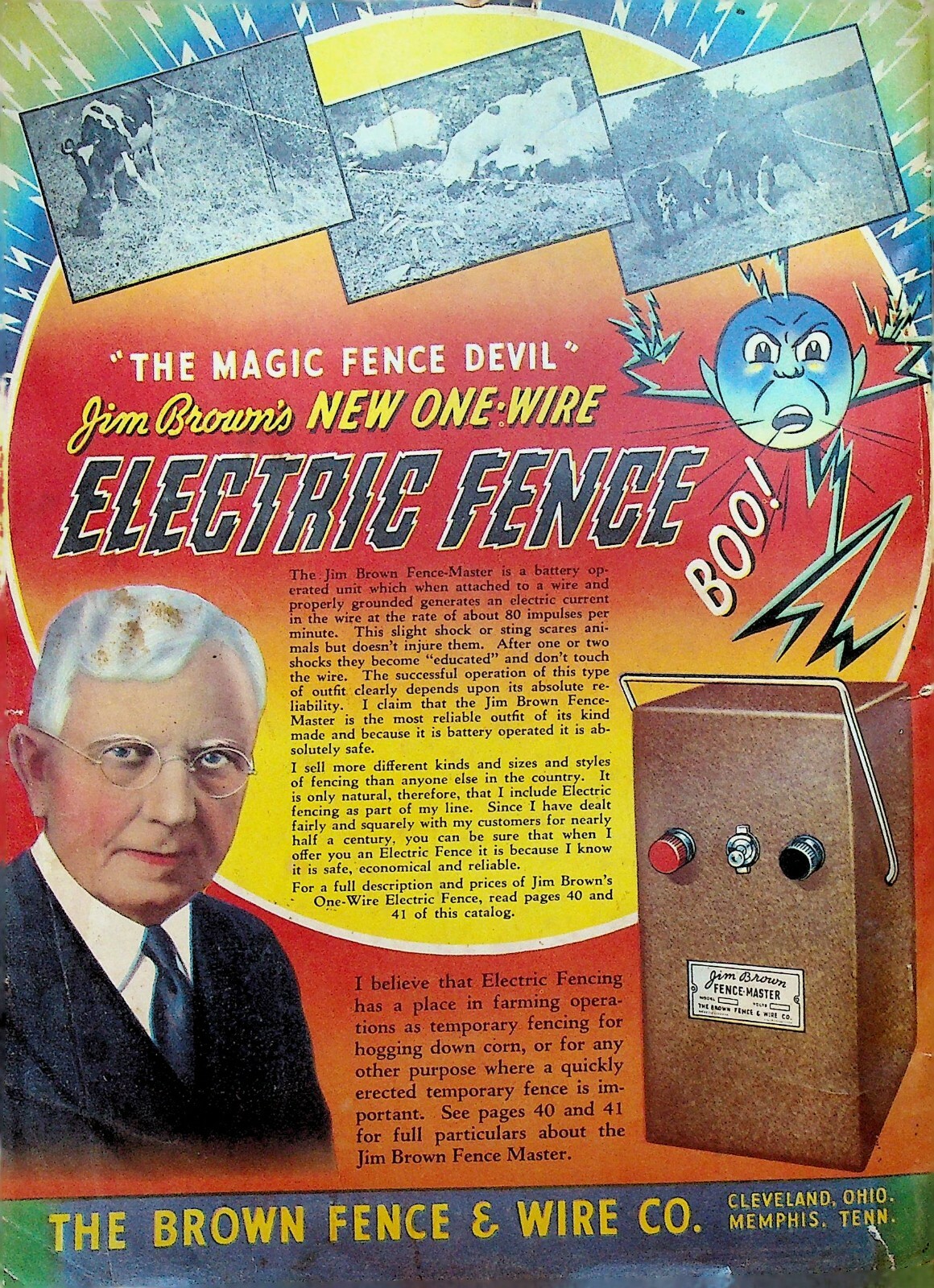 Jim Brown’s Bargain Catalog Fall Winter 1942 Fence Wire Paints Clothes